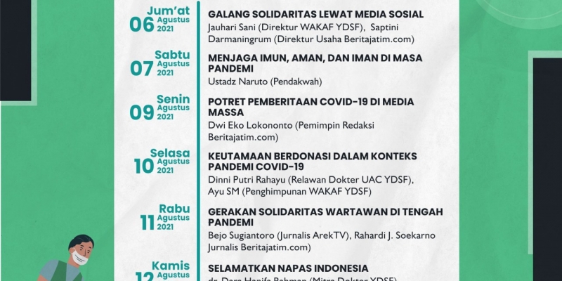 Lawan Dampak Covid-19 : Pandemi jangan Berisik, Berbagi lebih Asyik!