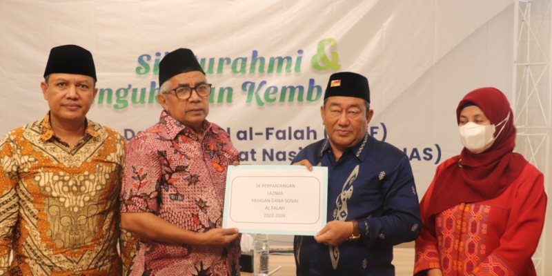 Yayasan Dana Sosial al-Falah (YDSF) Dikukuhkan Kembali sebagai Lembaga Amil Zakat Nasional (LAZNAS)